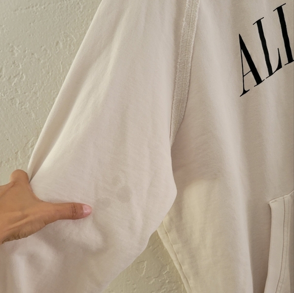 Allsaints Diverge Oth Hood in Ash White Size Large - Picture 4 of 7